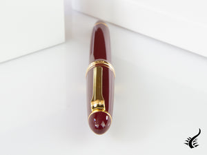 Sailor 1911 Standard Series Fountain Pen, Burgundy, Resin, Gold Trim