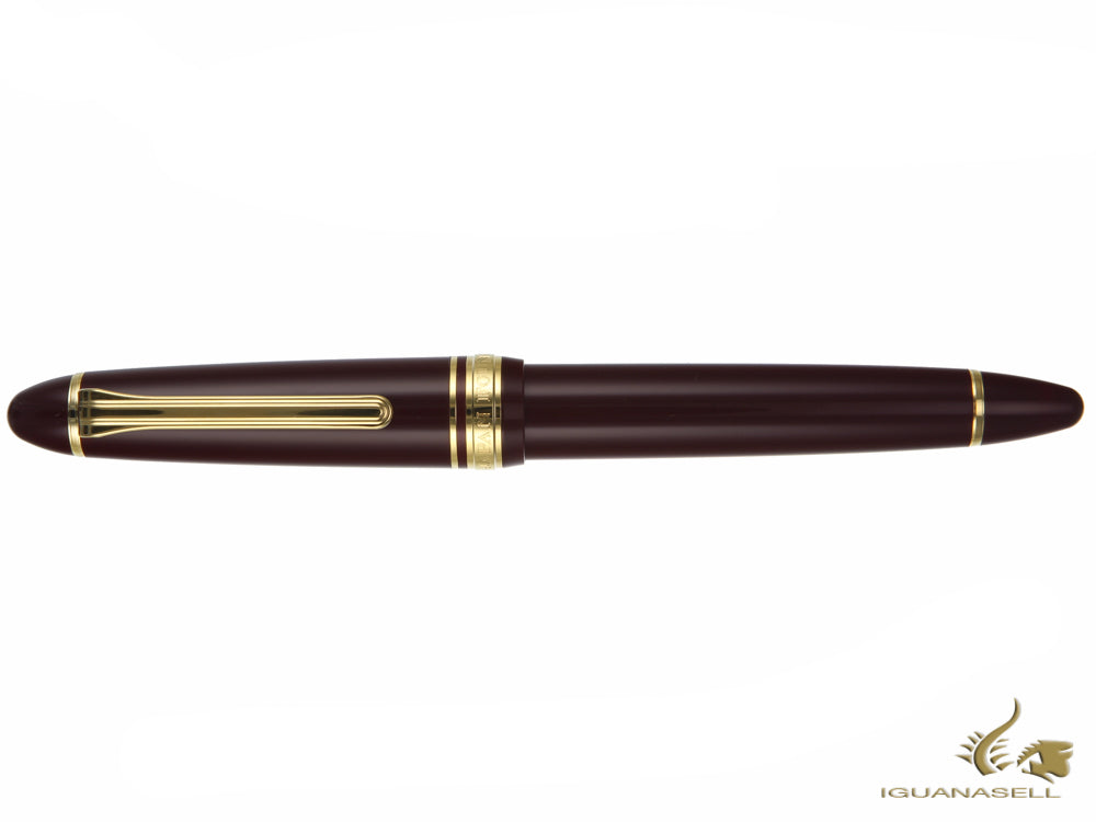 Sailor 1911 Standard Series Fountain Pen, Maroon, Gold trim, 11-1521-432