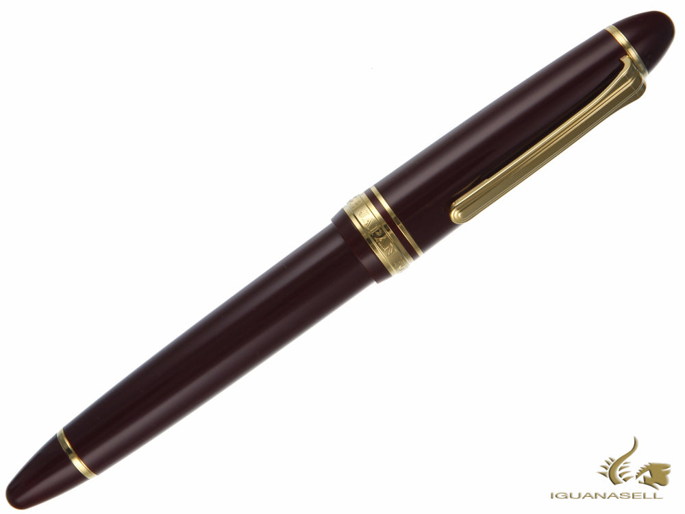 Sailor 1911 Standard Series Fountain Pen, Maroon, Gold trim, 11-1521-432