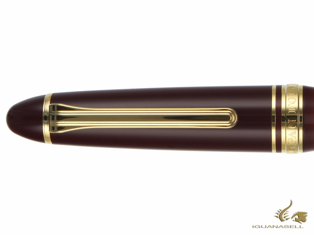 Sailor 1911 Standard Series Fountain Pen, Maroon, Gold trim, 11-1521-432