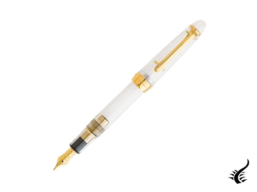 Stylo plume Sailor 1911 Standard Series, résine, démonstrateur, garniture dorée