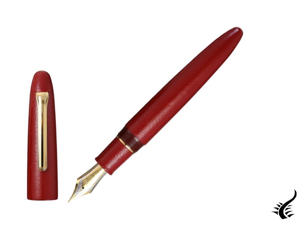 Stylo plume Sailor KOP Iro-Miyabi Suou, rouge, ébonite, 10-1584-430