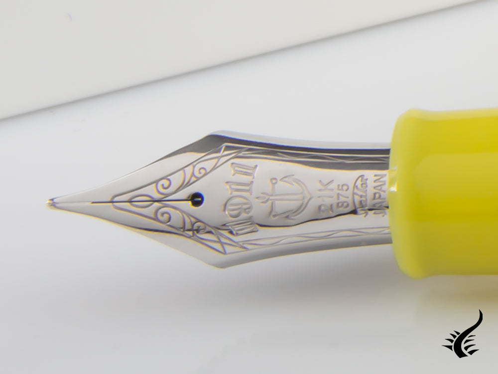 Sailor KOP Mandarin Yellow Fountain Pen, Limited Edition, 11-8659-470