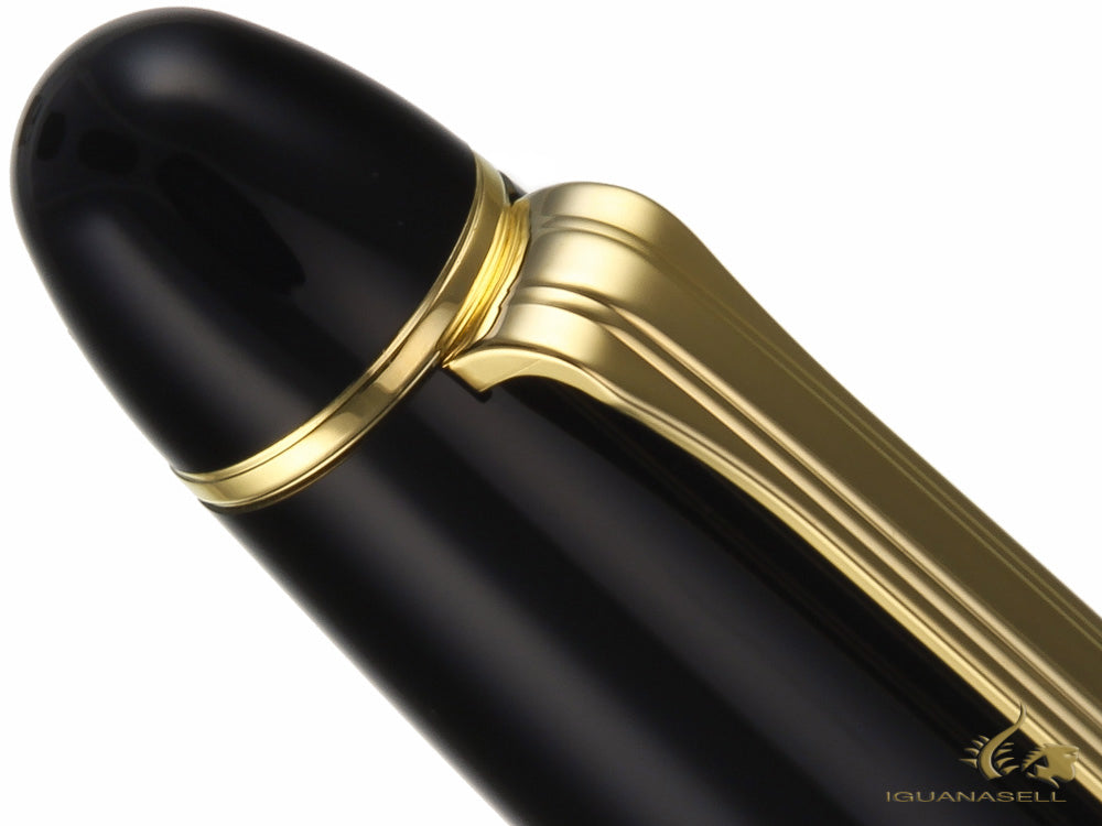 Stylo plume Sailor King of Pens ST Gold, noir, résine, 11-6001-420