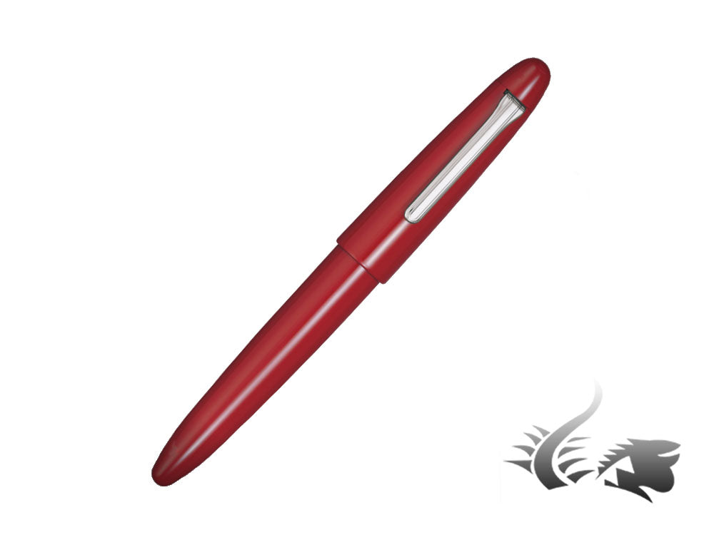 Stylo plume Urushi Silver de Sailor King of Pens, rouge cramoisi, 10-8160-430