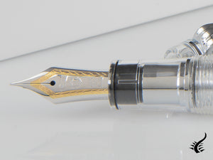 Sailor Professional Gear Demonstrator Fountain Pen, Chrome, 11-9237-400