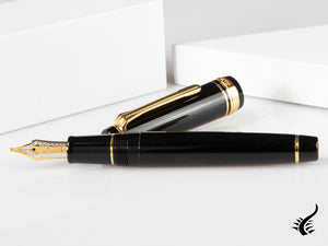 Stylo plume Sailor Professional Gear Gold 24k, noir, 11-2036-420