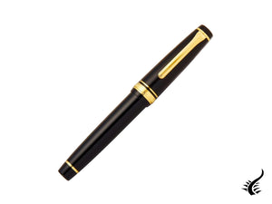 Sailor Professional Gear Gold 24k Fountain Pen, Black, 11-2036-420