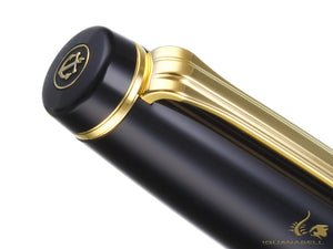 Stylo à bille Sailor Professional Gear Gold, noir, garniture en or 24 carats, 16-1036-620