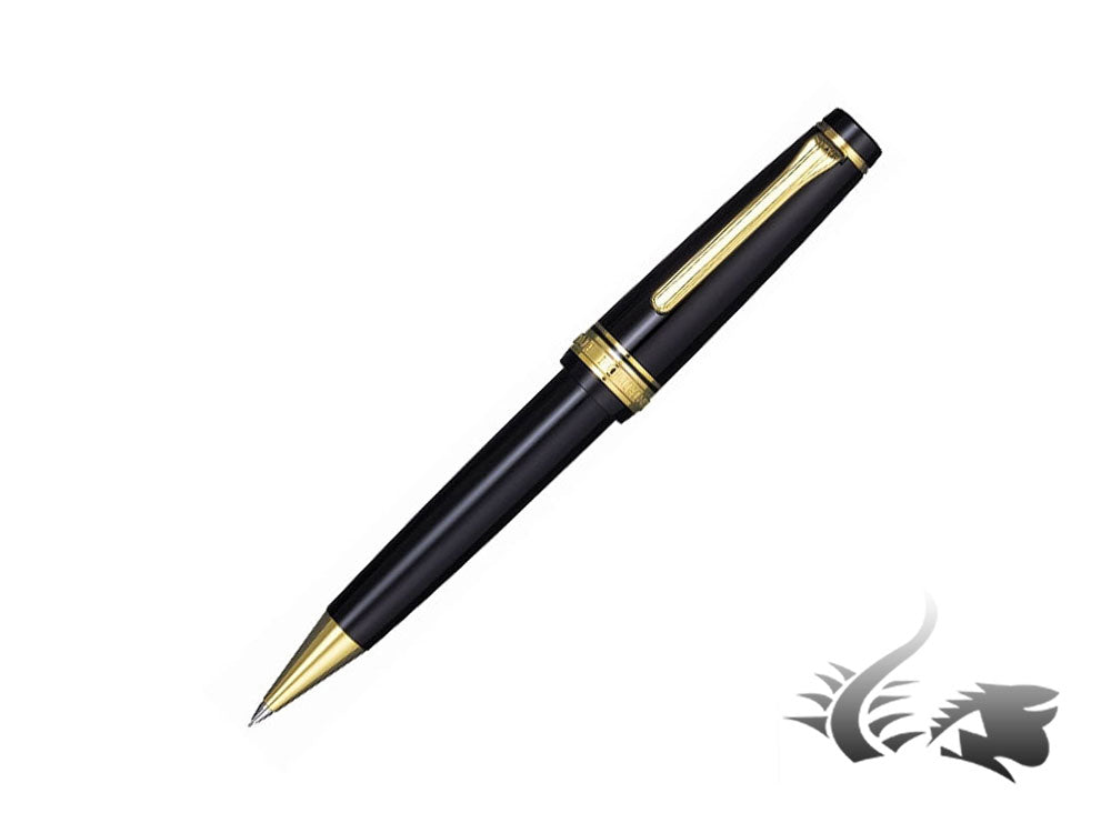 Crayon mécanique Sailor Professional Gear Gold, garniture en or 24 carats, 21-1036-720