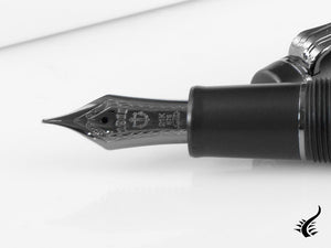 Stylo plume Sailor Professional Gear Imperial Black, PVD, 10-9361-420