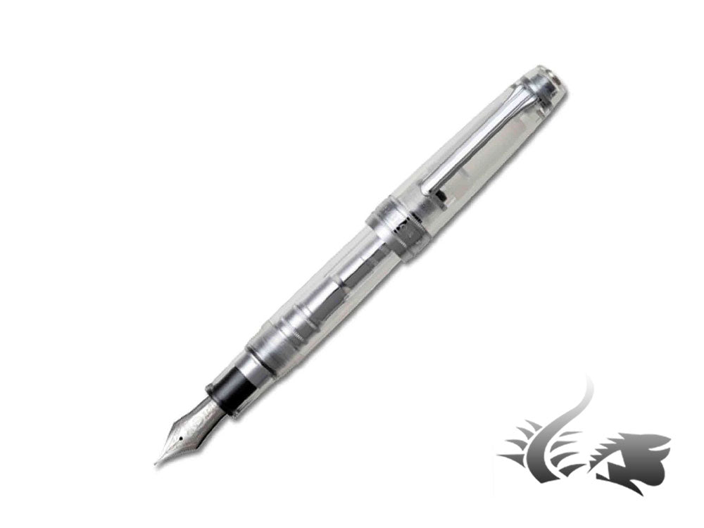 Stylo plume de démonstration Sailor Professional Gear King of Pens, rhodium