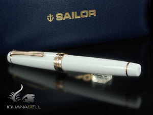 Sailor Professional Gear Pink Gold Fountain Pen, White, 11-3017-310