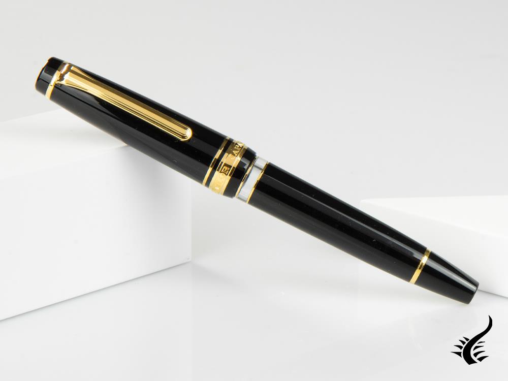 Sailor Professional Gear Realo Fountain Pen, Black, Gold, 11-3926-420