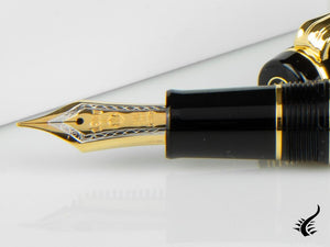 Sailor Professional Gear Realo Fountain Pen, Black, Gold, 11-3926-420