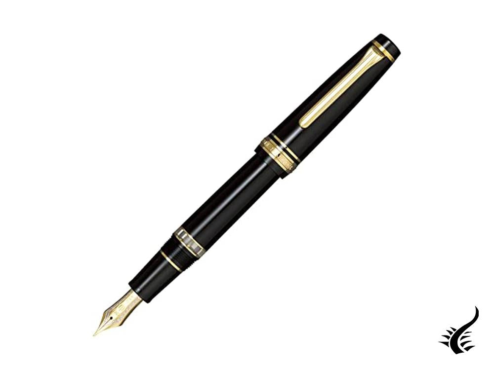 Sailor Professional Gear Realo Fountain Pen, Black, Gold, 11-3926-420