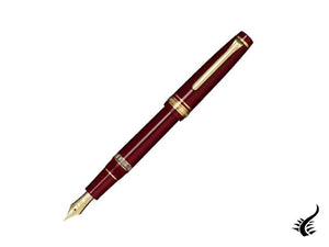 Sailor Professional Gear Realo Fountain Pen, Maroon, Gold, 11-3926-432