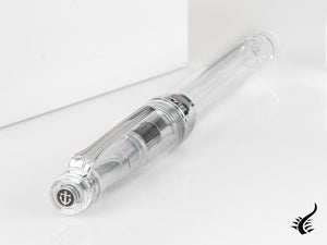 Stylo plume Sailor Professional Gear Slim Demonstrator argenté, chrome