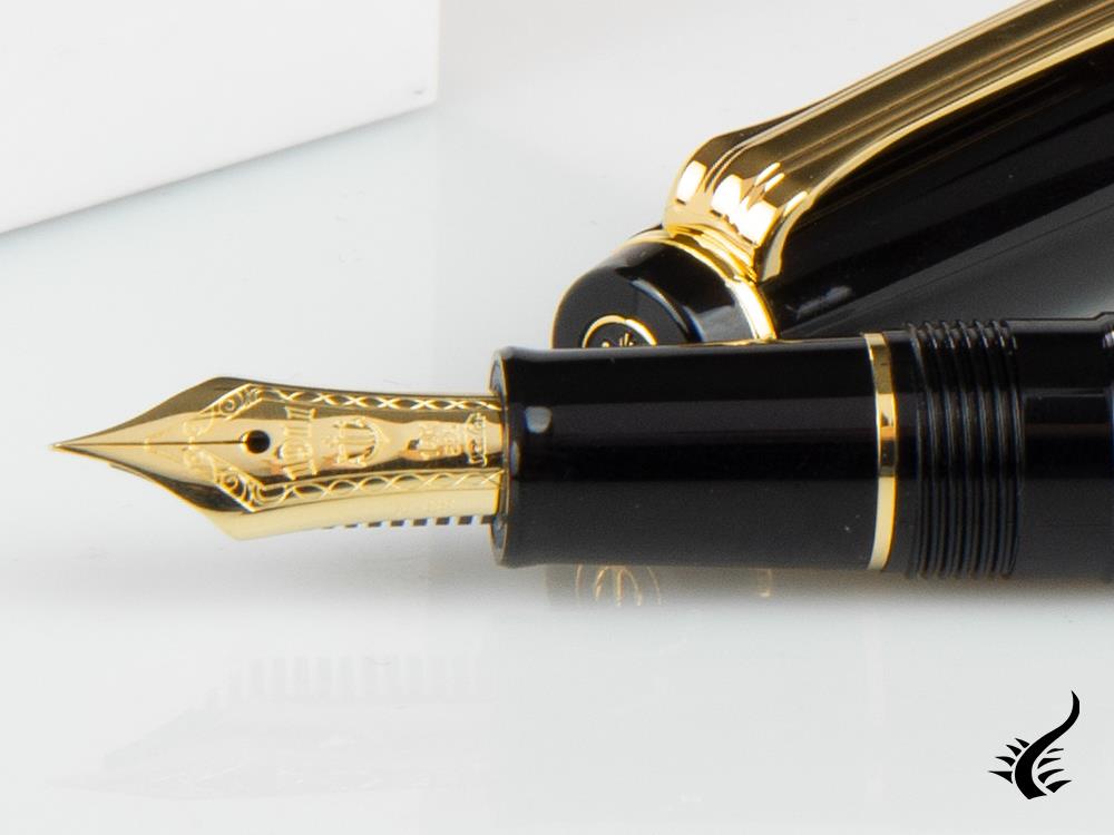 Sailor Professional Gear Slim Gold Fountain Pen, Black, 11-1221-420