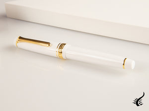 Stylo plume Sailor Professional Gear Slim Gold, blanc, 11-1221-410