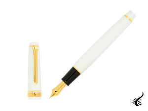 Stylo plume Sailor Professional Gear Slim Gold, blanc, 11-1221-410