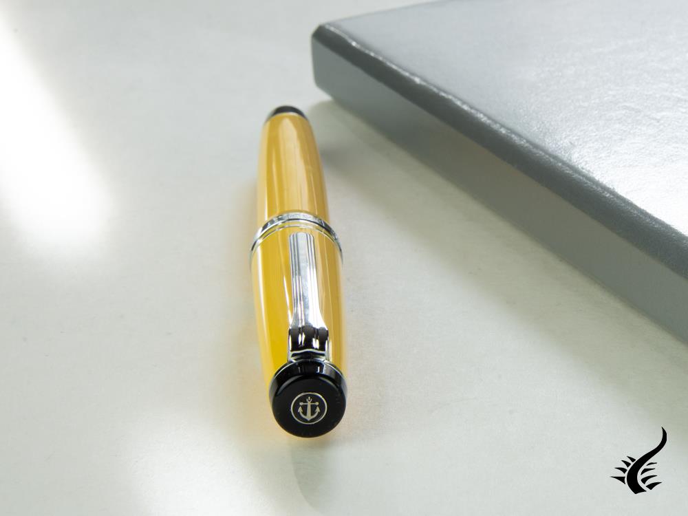 Sailor ProfessionalGear  Color Fountain Pen, Yellow, Chrome, 11-9280-470
