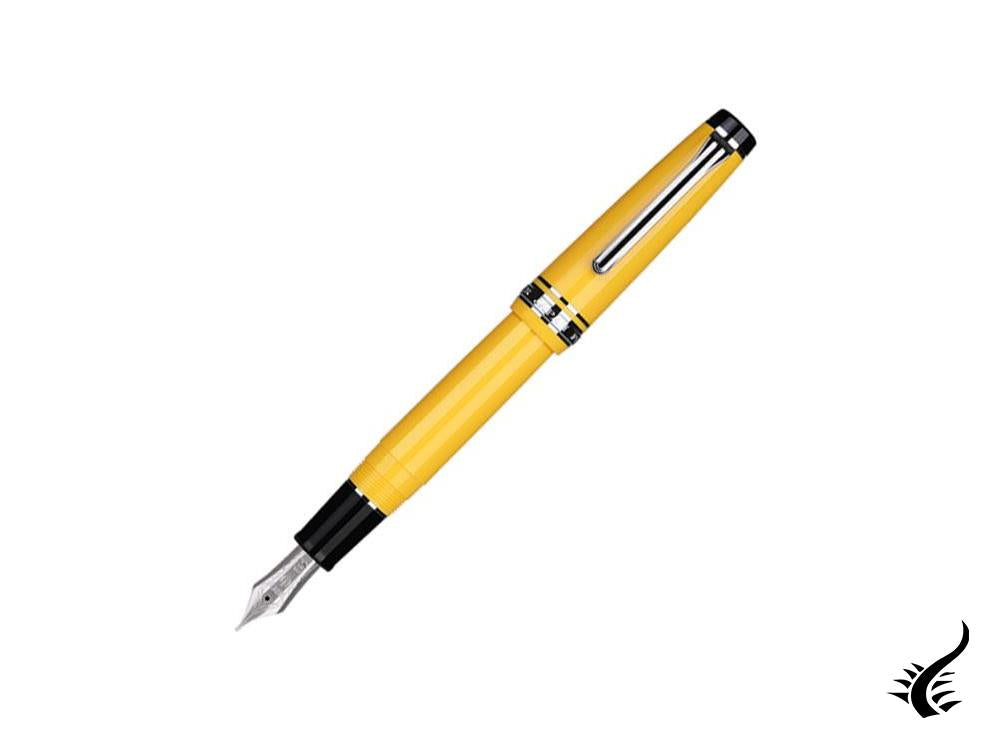 Sailor ProfessionalGear  Color Fountain Pen, Yellow, Chrome, 11-9280-470