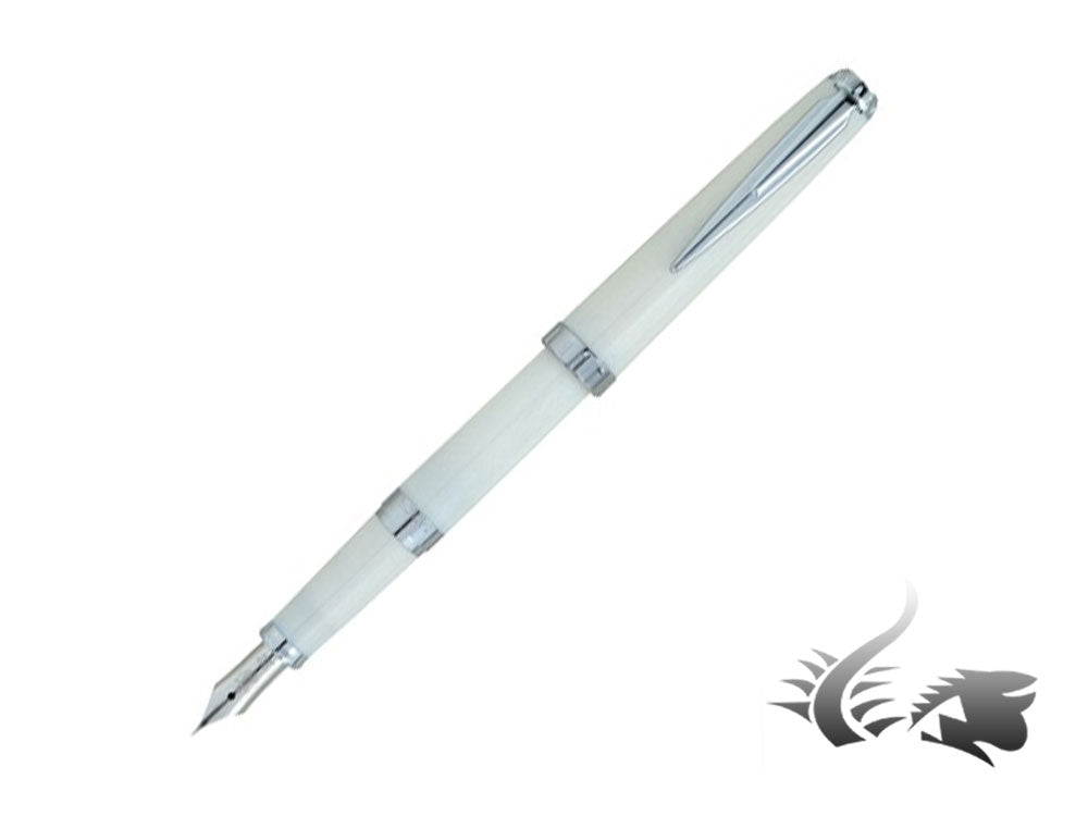 Sailor Reglus Series Fountain Pen, Acrylic Resin, White, 11-0700-210