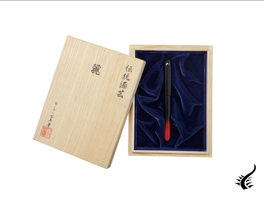 Sailor Rei II Aomori Ryuumon-nuri FP Fountain Pen, 10-8066-420