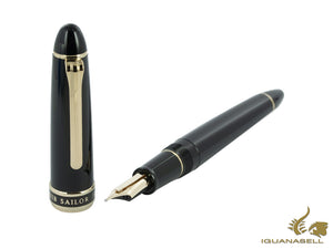 Sailor Special Nib Naginata Emperor Fountain Pen, 21k Gold