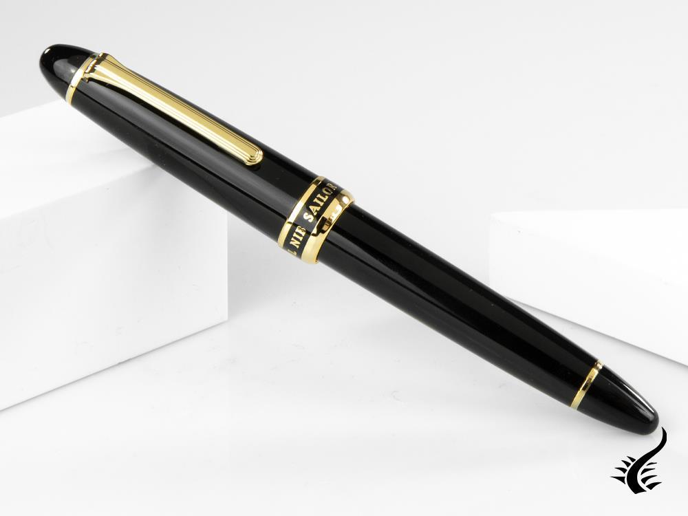 Sailor Special Nib Naginata Togi Fountain Pen, Acrylic Resin, 21k Gold