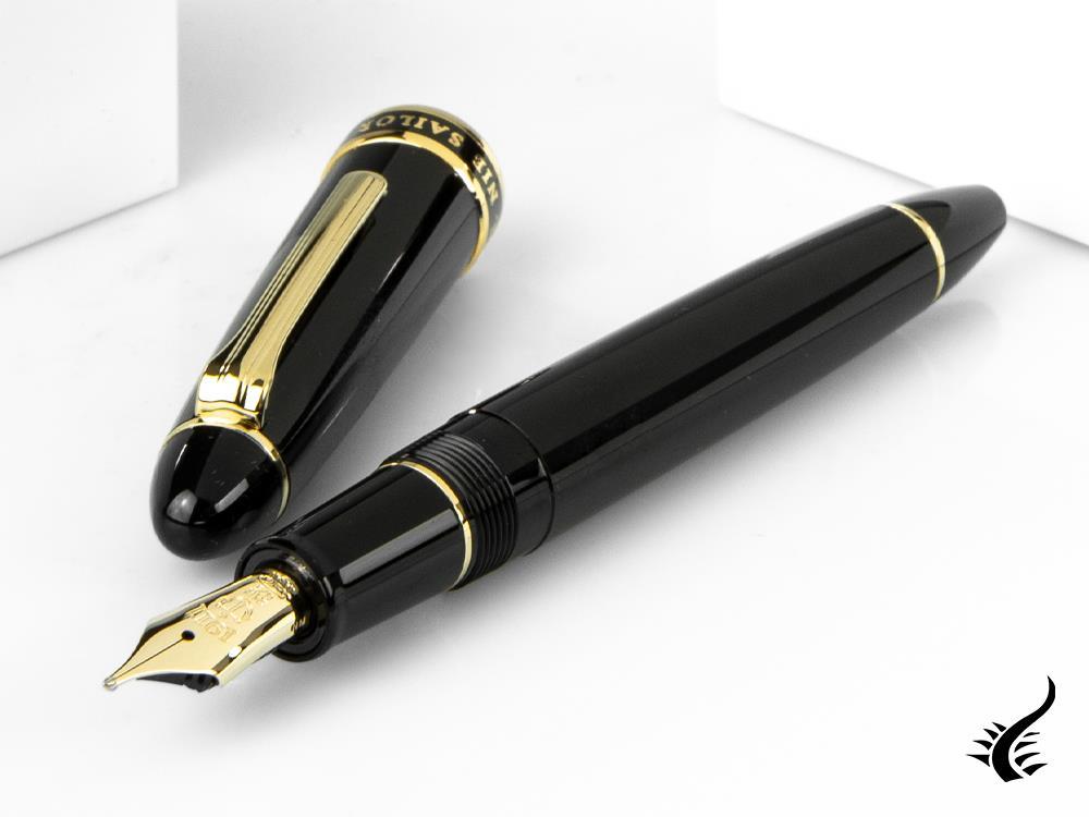 Sailor Special Nib Naginata Togi Fountain Pen, Acrylic Resin, 21k Gold