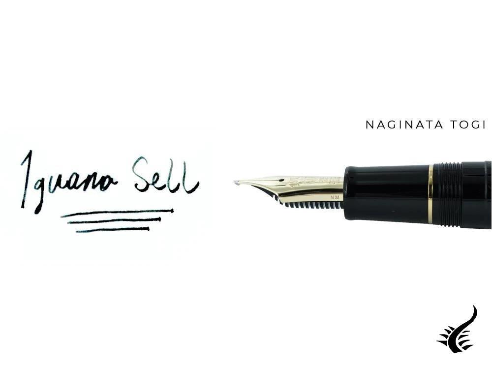 Sailor Special Nib Naginata Togi Fountain Pen, Acrylic Resin, 21k Gold