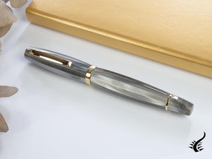 Scribo Feel "Grigio Giorno" Fountain Pen, Flex, Lim. Ed., FEEFP06LG1403