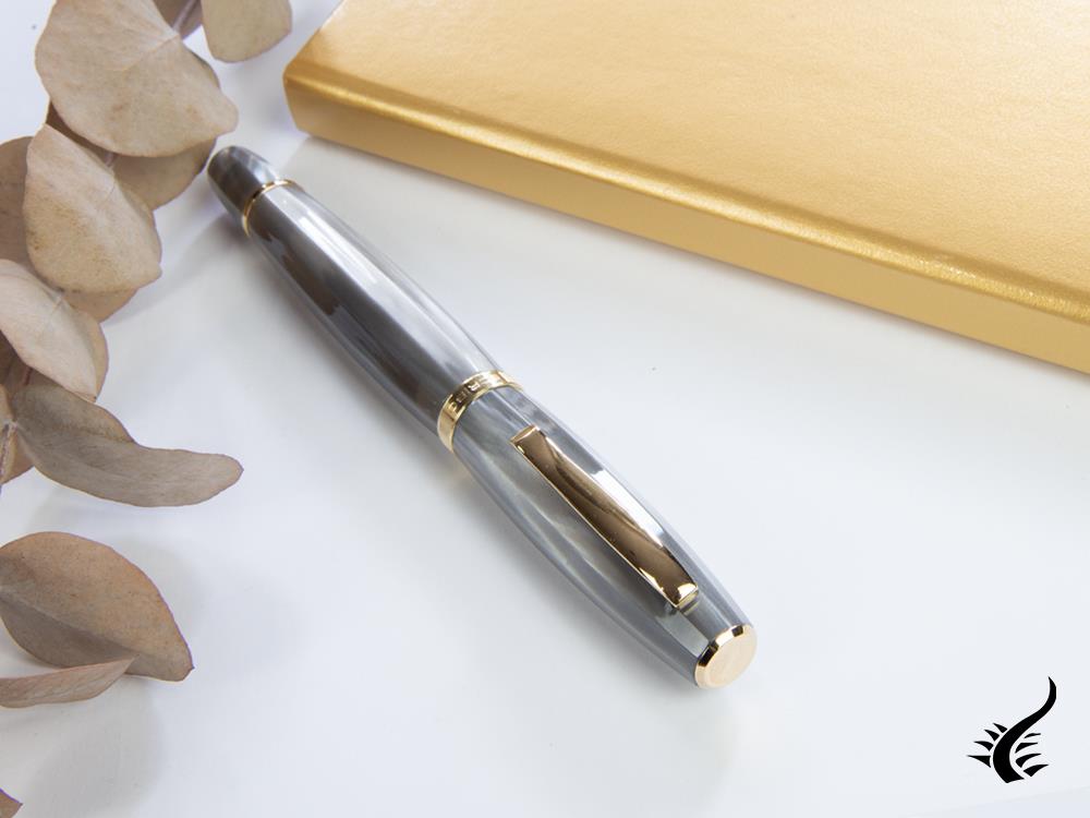 Scribo Feel "Grigio Giorno" Fountain Pen, Flex, Lim. Ed., FEEFP06LG1403