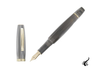 Scribo Feel "Grigio Giorno" Fountain Pen, Flex, Lim. Ed., FEEFP06LG1403