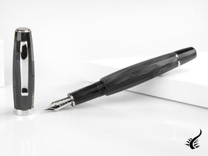 Scribo Feel Vulcano Fountain Pen, Black, Limited Edition, FEEFP17PL1403