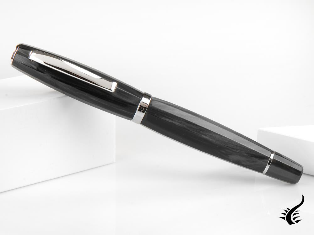 Stylo plume Scribo Feel Vulcano, noir, édition limitée, FEEFP17PL1403