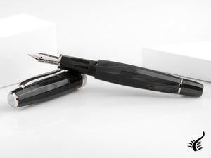 Scribo Feel Vulcano Fountain Pen, Black, Limited Edition, FEEFP17PL1403