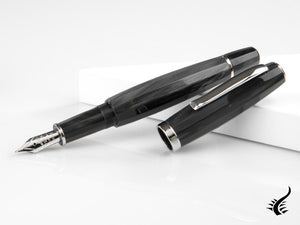 Scribo Feel Vulcano Fountain Pen, Black, Limited Edition, FEEFP17PL1403