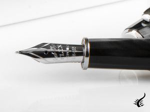 Scribo Feel Vulcano Fountain Pen, Black, Limited Edition, FEEFP17PL1403