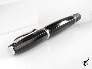 Scribo Feel Vulcano Fountain Pen, Black, Limited Edition, FEEFP17PL1403