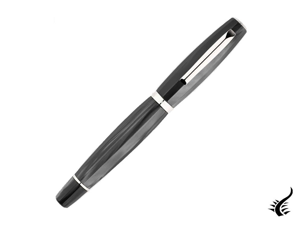 Scribo Feel Vulcano Fountain Pen, Black, Limited Edition, FEEFP17PL1403