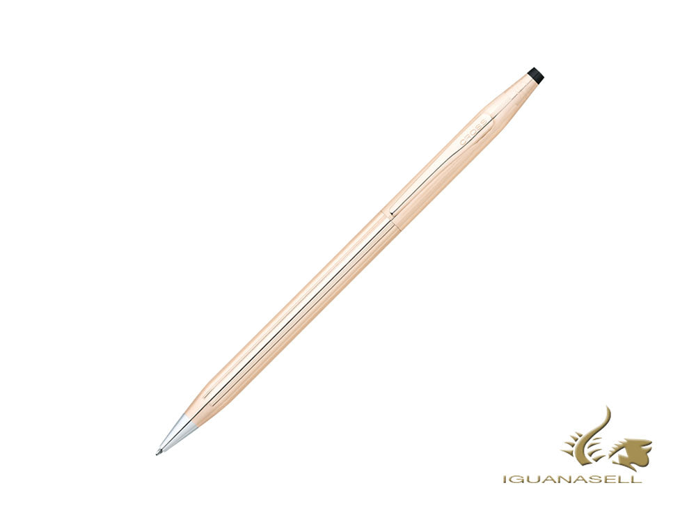 Cross Classic Century Ballpoint pen & Pencil Set, 14K Rose Gold Filled, Pink