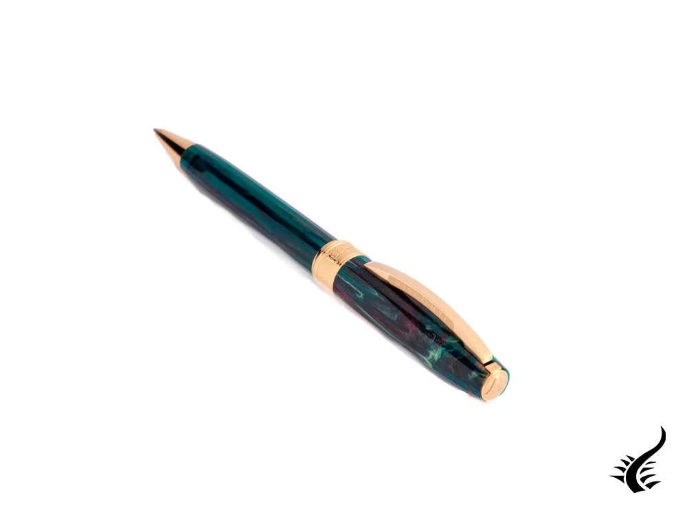 Set Visconti Van Gogh The Novel Reader Ballpoint pen, Resin, Green, KP12-20-BP