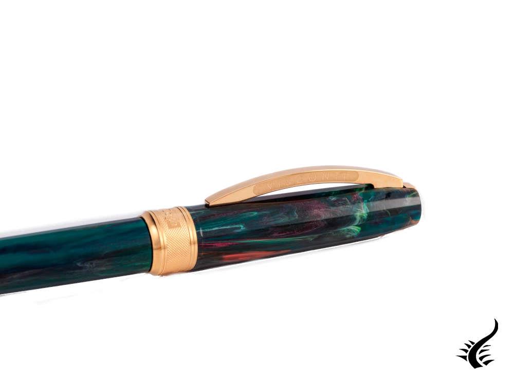 Set Visconti Van Gogh The Novel Reader Ballpoint pen, Resin, Green, KP12-20-BP