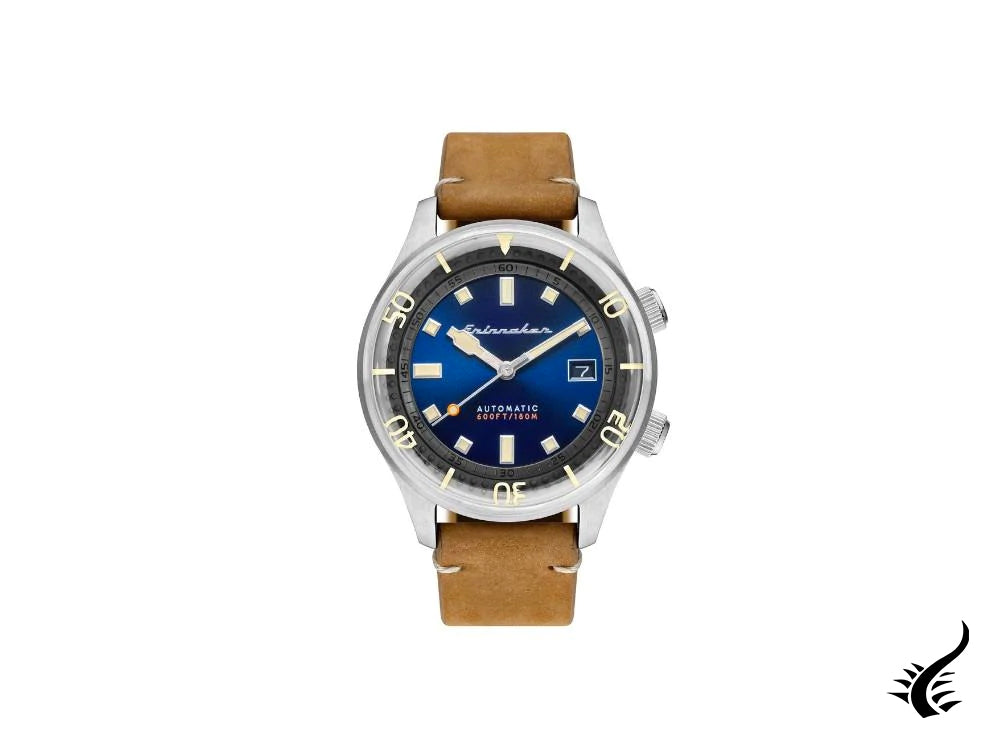 Spinnaker Bradner Automatic Watch, Blue, 42 mm, 18 atm, SP-5062-05