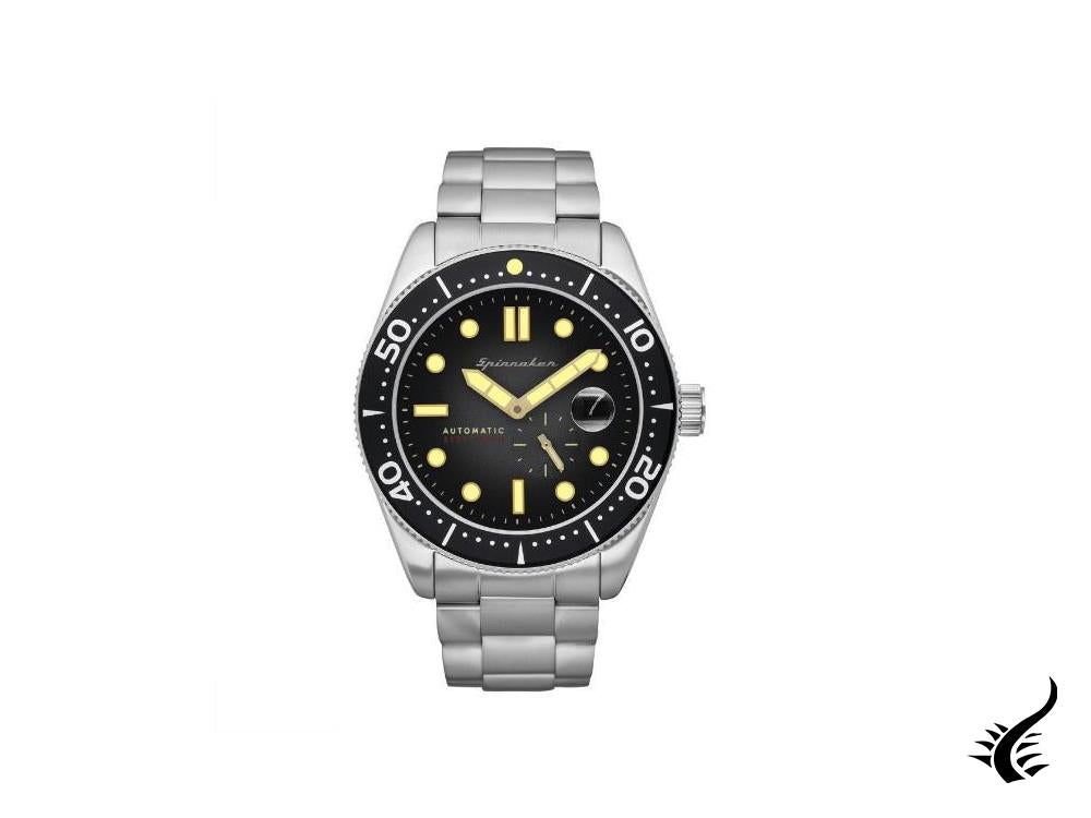 Spinnaker Croft Automatic Watch, Black, 43 mm, 15 atm, SP-5058-22