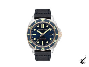 Spinnaker Hull Diver Automatic Watch, Blue, 42 mm, 30 atm, SP-5088-05