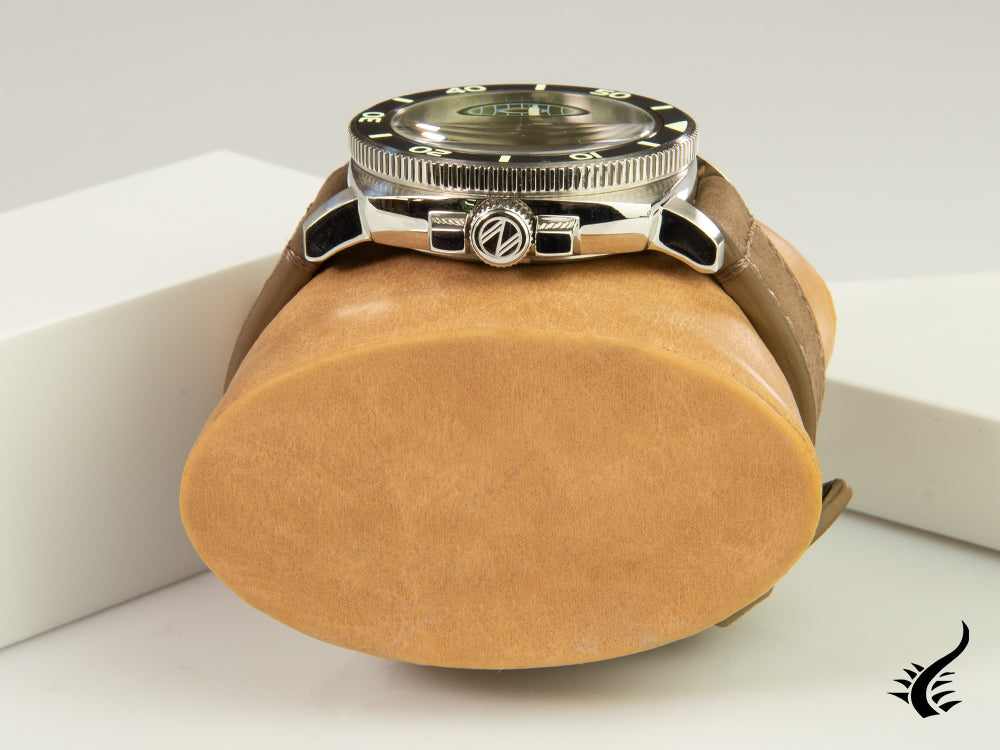 Spinnaker Hull Diver Automatic Watch, Green, 42 mm, 30 atm, SP-5088-03